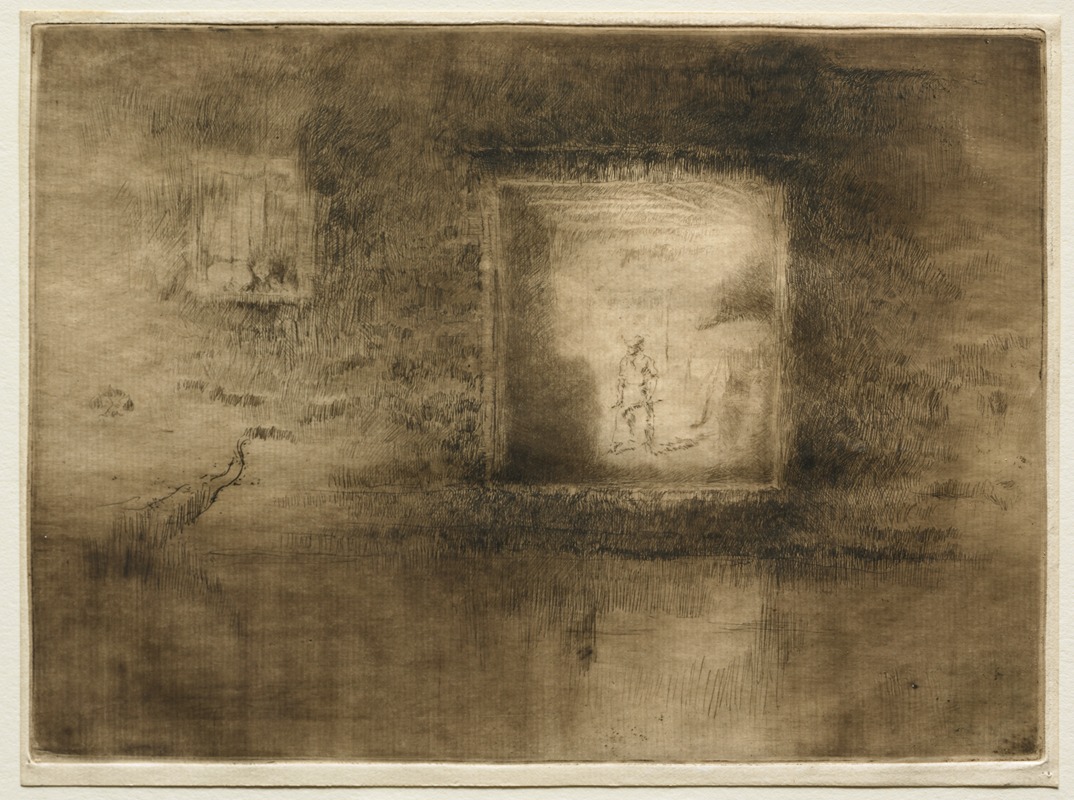 Nocturne; Furnace by Джеймс Абботт МаКнилл Уистлер, 1886 — digital art print download