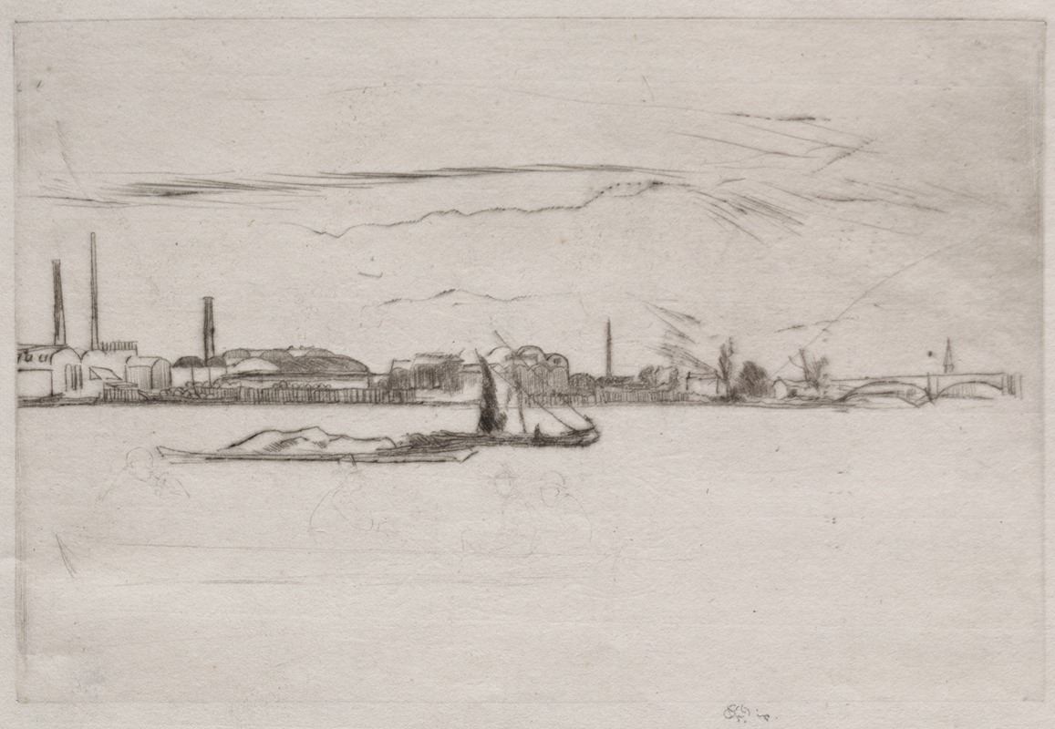 Price's Candle-Works by James Abbott McNeill Whistler — digital art print download