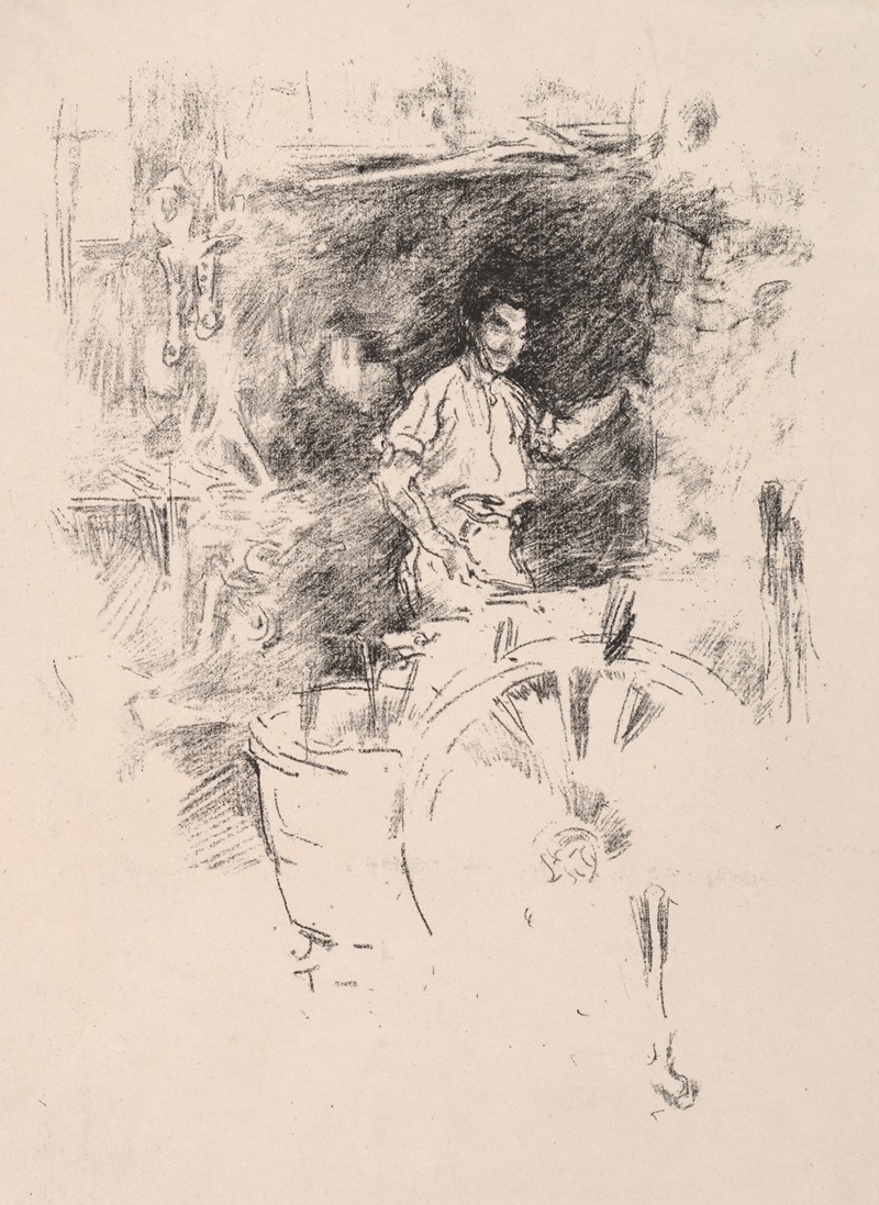The Blacksmith by Джеймс Абботт МаКнилл Уистлер, 1895 — digital art print download