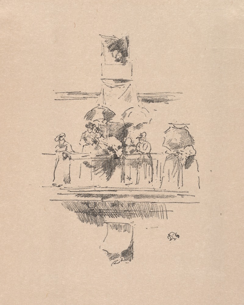 The Little Balcony by Джеймс Абботт МаКнилл Уистлер, 1894 — digital art print download