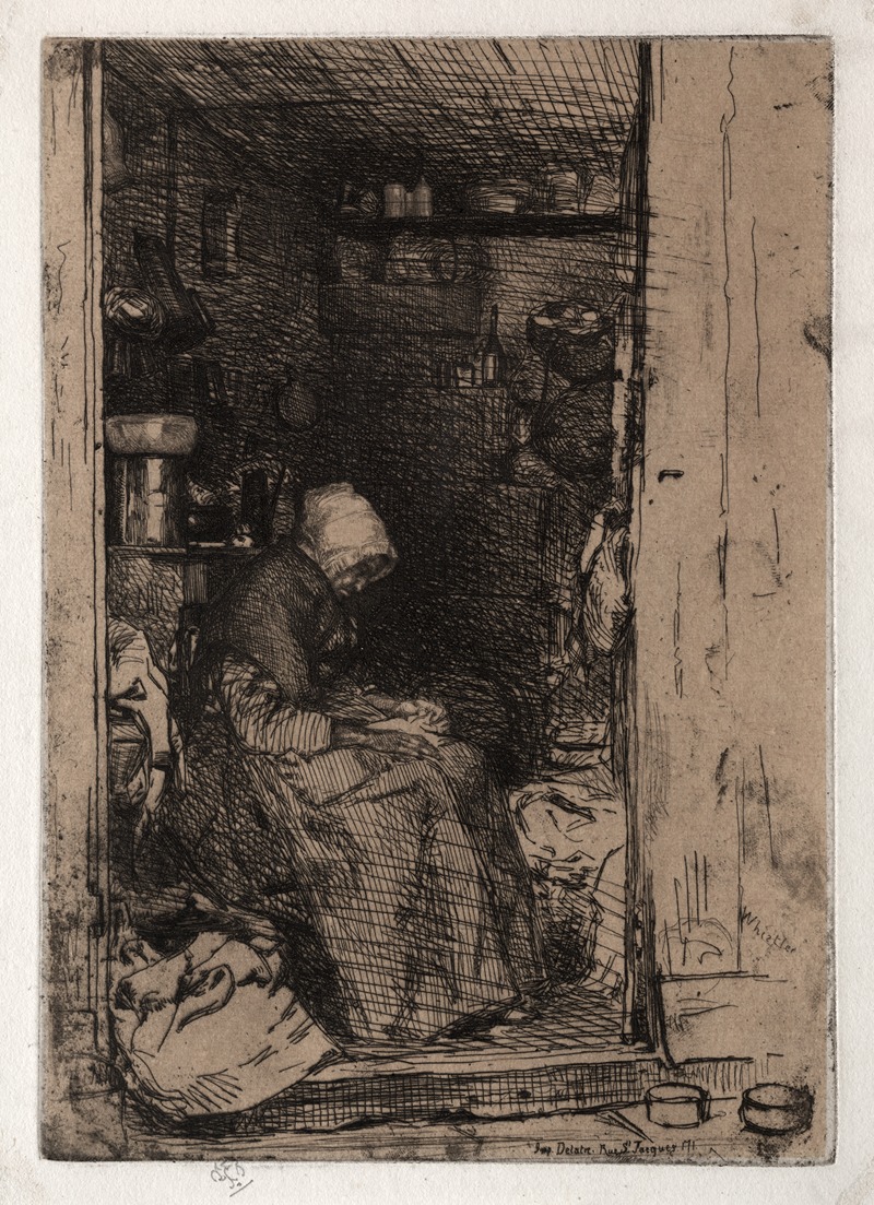 The Old Rag Woman, No. 10 — James Abbott McNeill Whistler