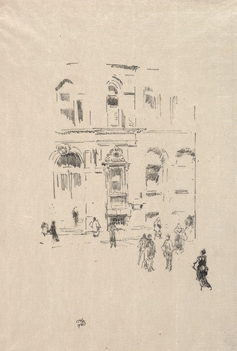 Victoria Club by Джеймс Абботт МаКнилл Уистлер, 1879 — digital art print download