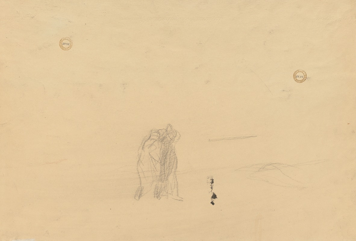 Figures in a Landscape by Жан-Луи Форайн, c. 1919 — digital art print download