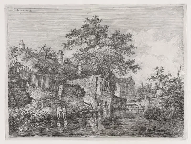 Front of the New Mills — John Crome
