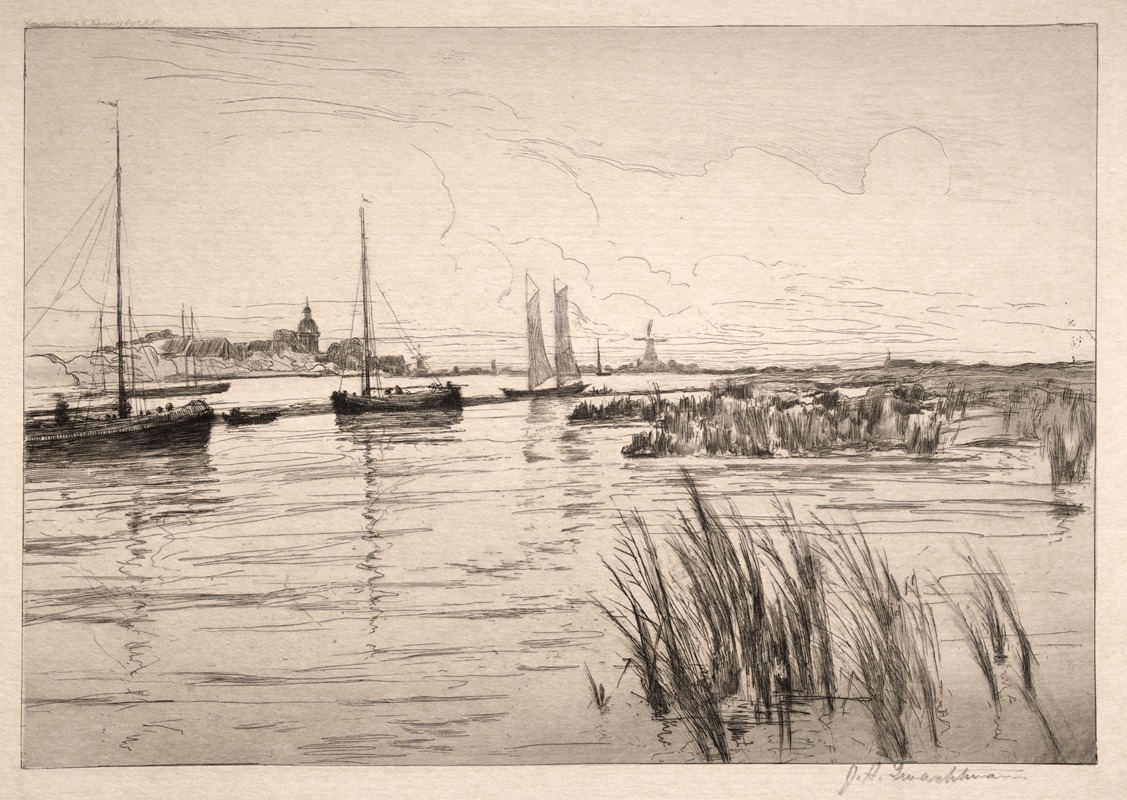 Holland Dykes by Джон Генри Твактман — digital art print download