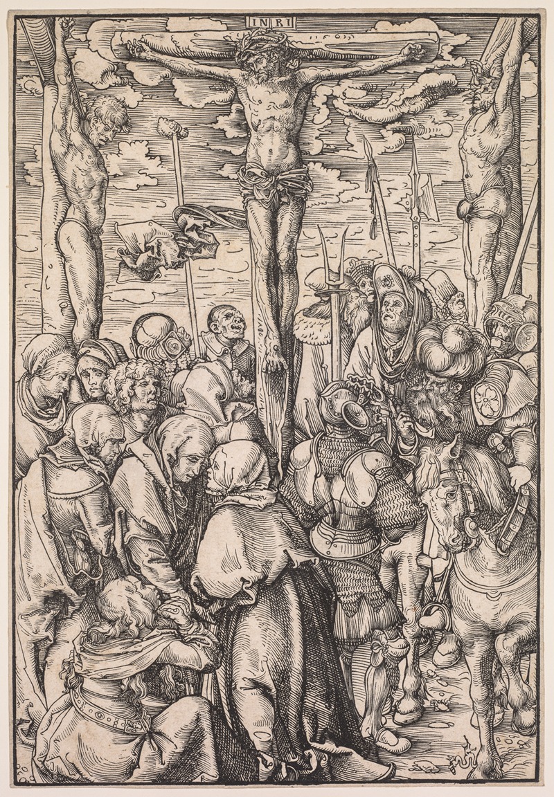 The Passion; Crucifixion by Лука Кранах Старший, 1509 — digital art print download