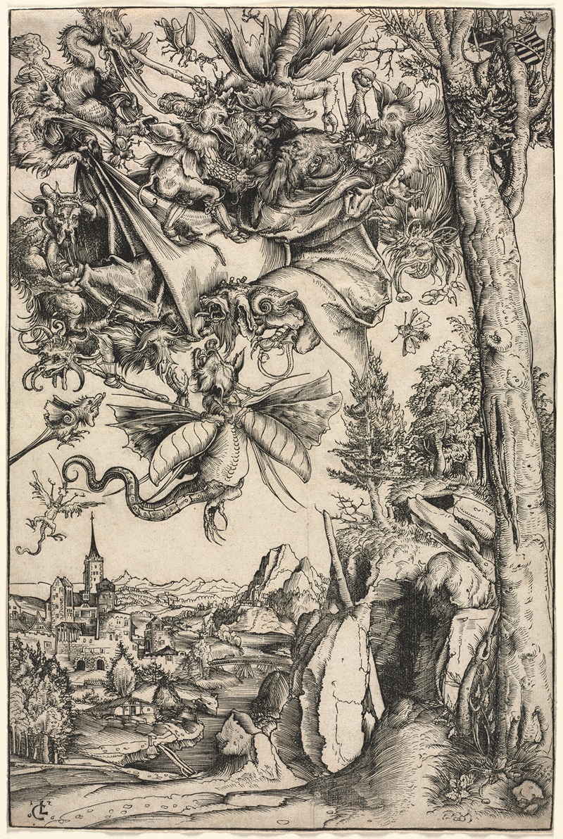 The Temptation of St. Anthony — Lucas Cranach the Elder