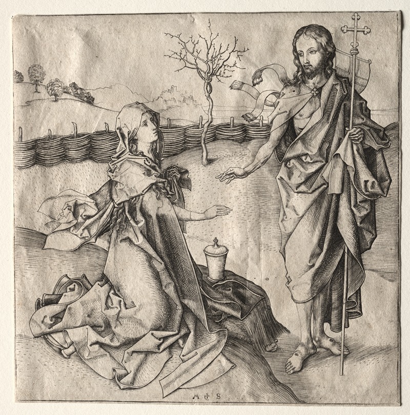 Christ Appearing to the Magdalen — Martin Schongauer