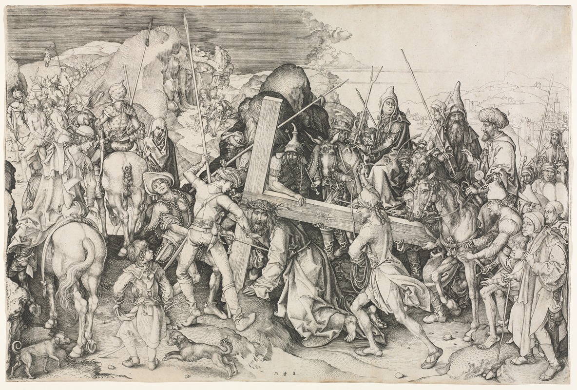 Christ Carrying the Cross — Martin Schongauer