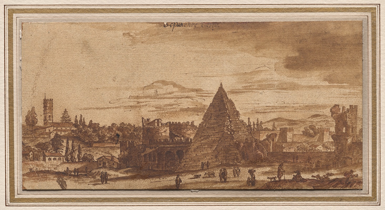 The Pyramid of Cestius, Rome — Michiel van Overbeek