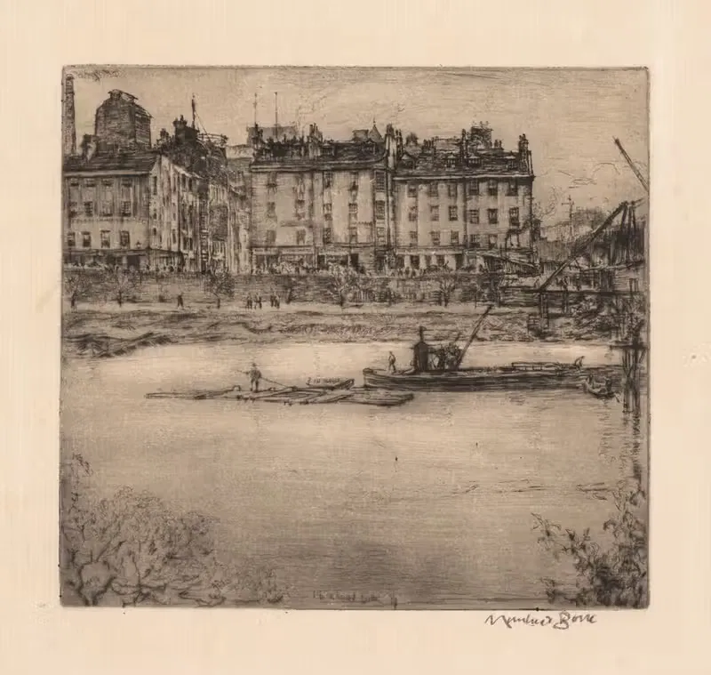 Гравюры Глазго; Горбалс by Мюрхед Бон, 1899 — digital art print download