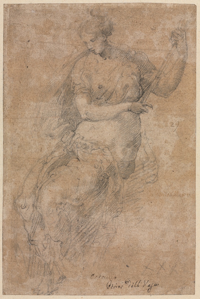 Allegorical Figure by Niccolo dell' Abbate — digital art print download