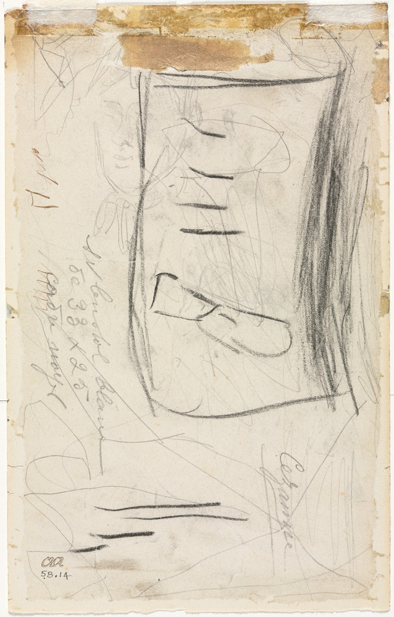 Sketch of Madame Cézanne — Paul Cézanne