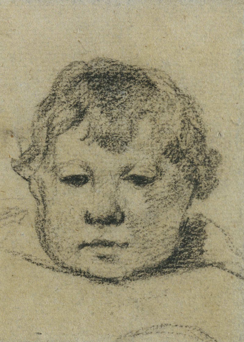 Emil Gauguin as a Child by Поль Гоген — digital art print download