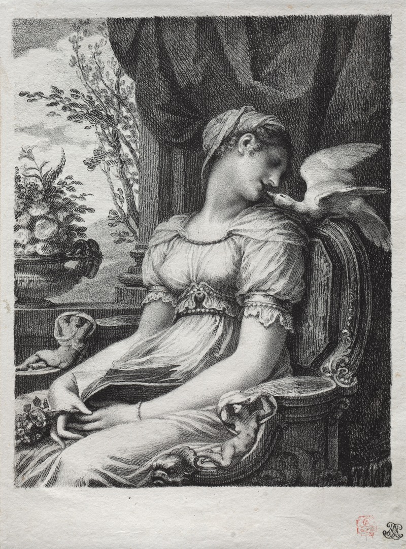 Meditation by Пьер-Поль Прудон, 1822 — digital art print download