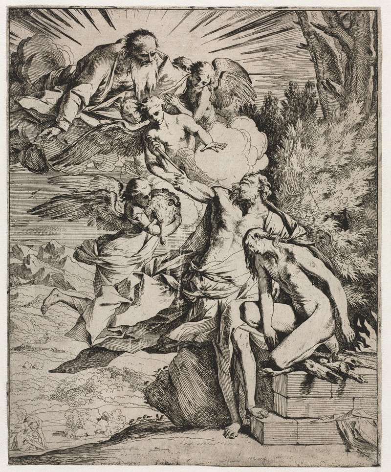 The Sacrifice of Abraham — Pietro Testa