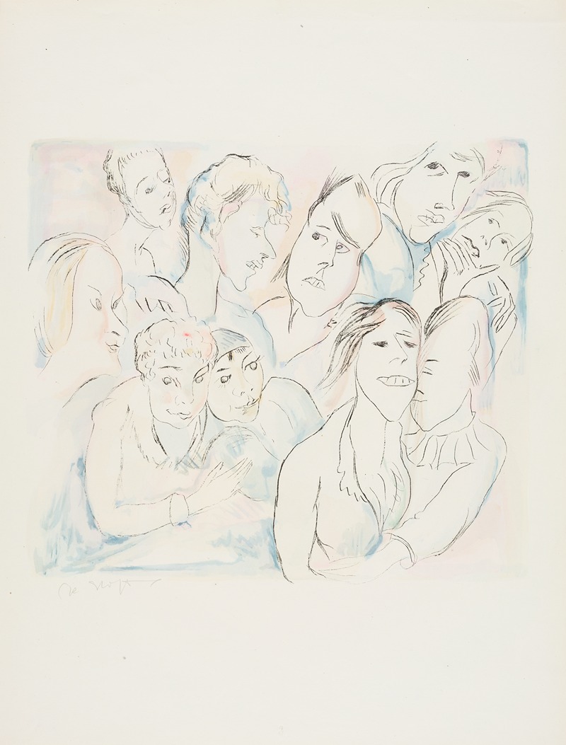 Der Olymp (Lebenskomödie, 3) by Рудольф Гроссманн, 1921 — digital art print download