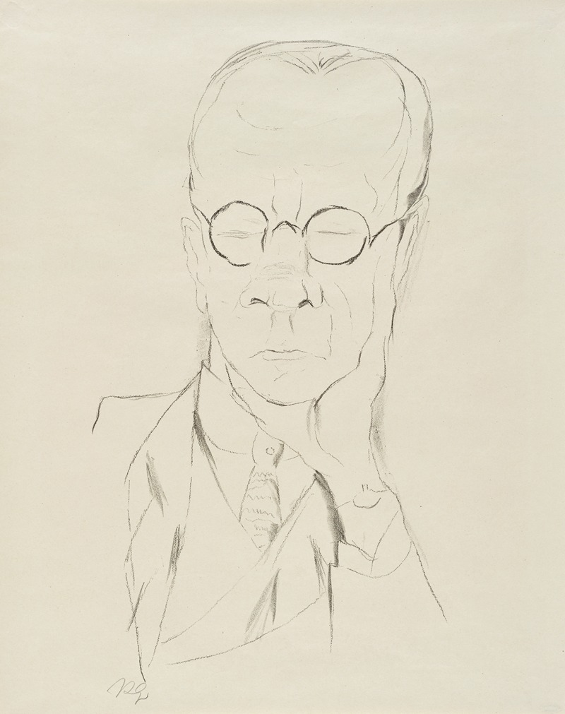 Frhr. Rudolf v. Simolin by Рудольф Гроссманн, 1925 — digital art print download
