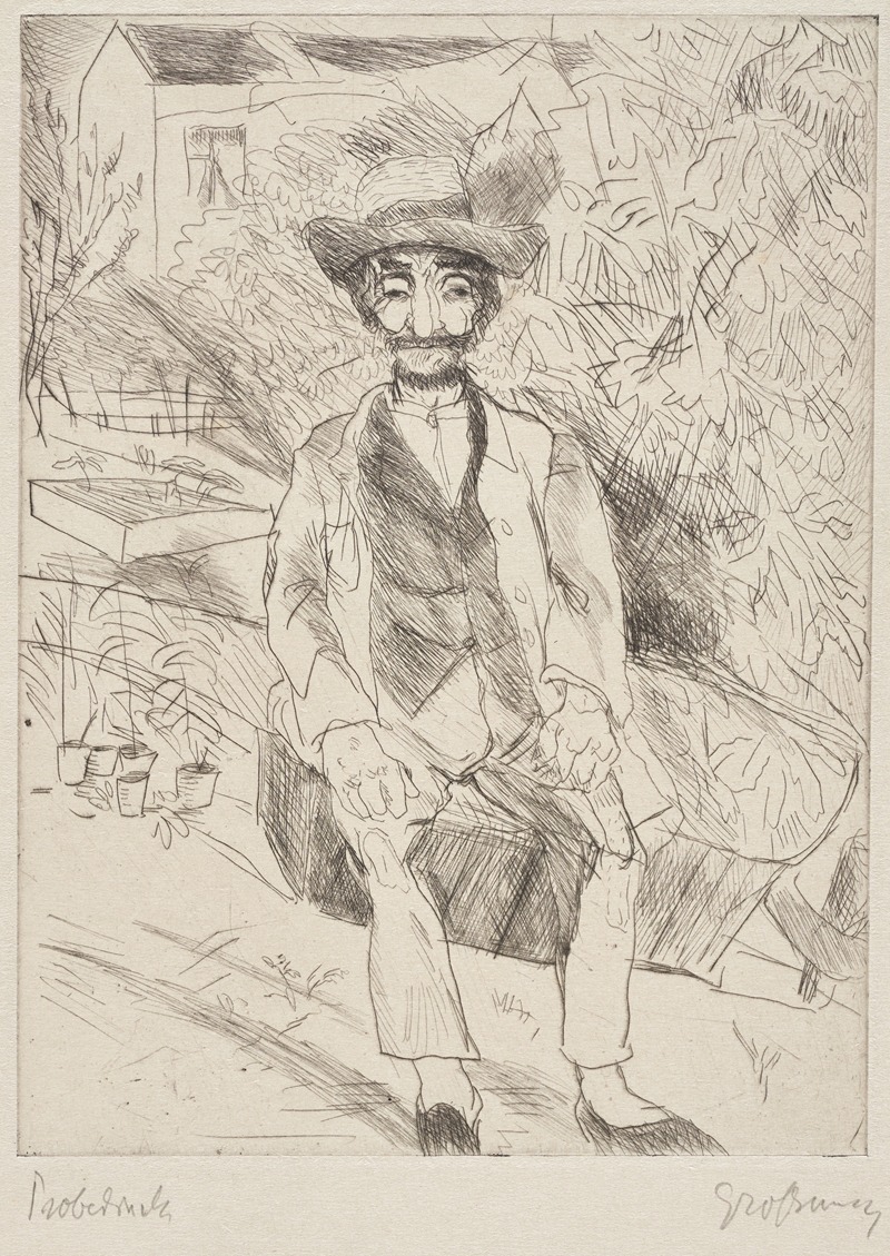 Gärtner I by Рудольф Гроссманн, 1921 — digital art print download