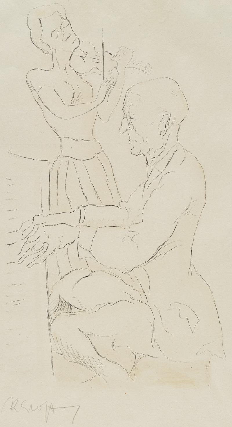 Konzert mit Pianist und Geigerin — Rudolf Grossmann