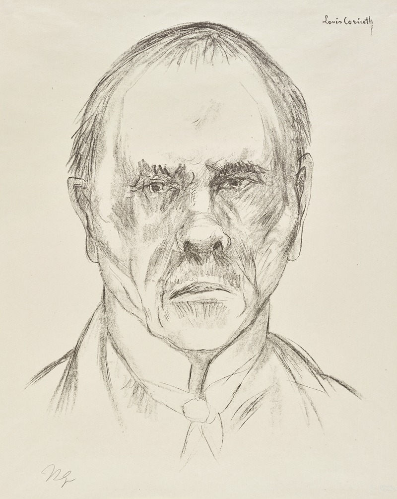 Lovis Corinth by Рудольф Гроссманн, 1925 — digital art print download
