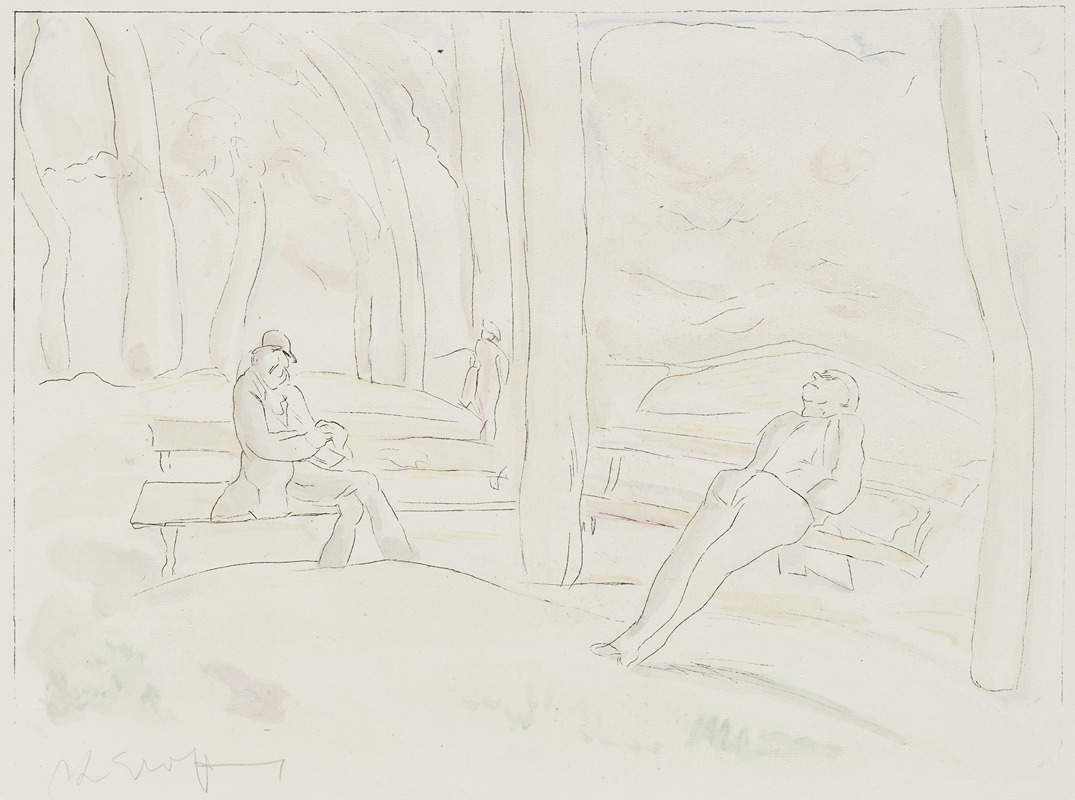 Strolche (Lebenskomödie, 7) by Рудольф Гроссманн, 1921 — digital art print download