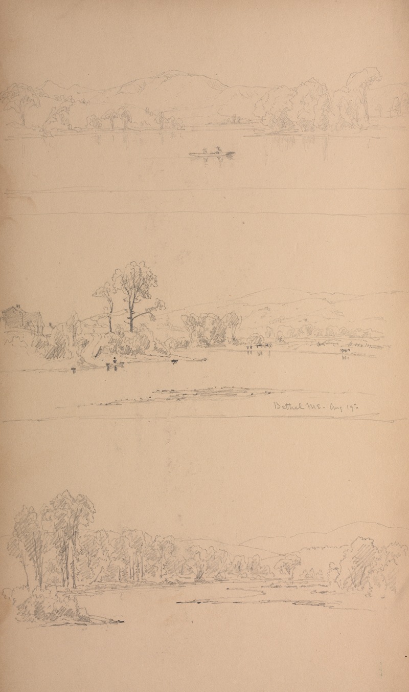 Bethel ME by Сэнфорд Робинсон Гиффорд, 1859 — digital art print download