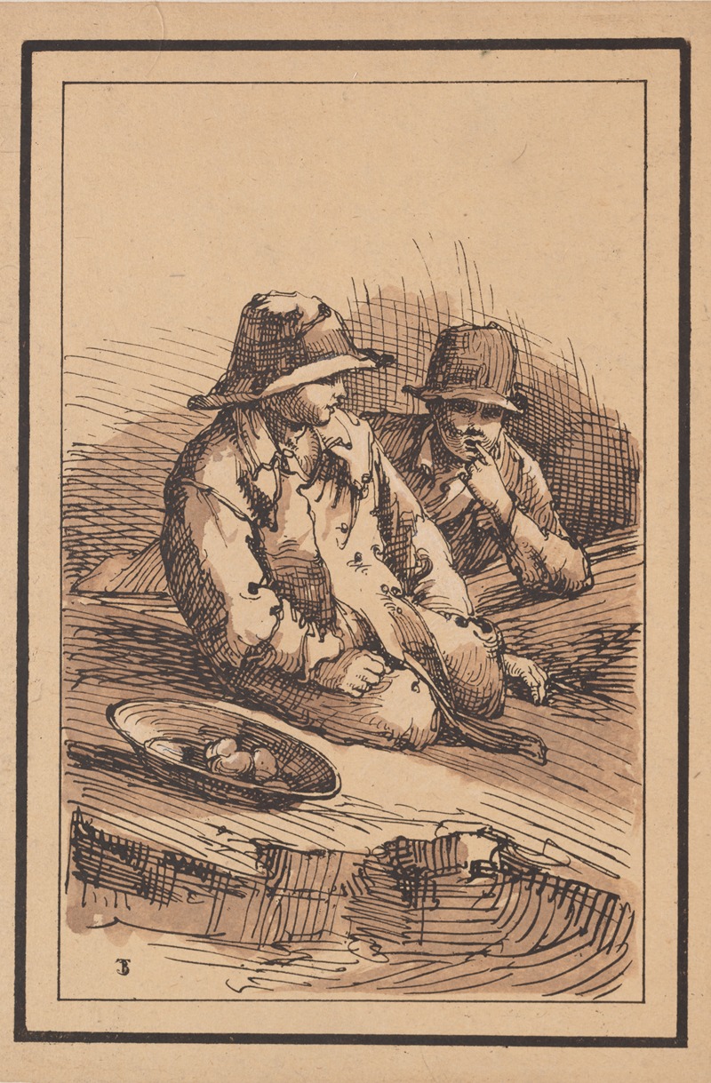 Two Boys by Томас Баркер, 1801 — digital art print download