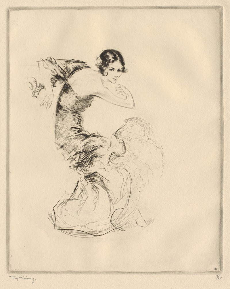 Pavlowa in 'Carmen' by Трой Кинни — digital art print download