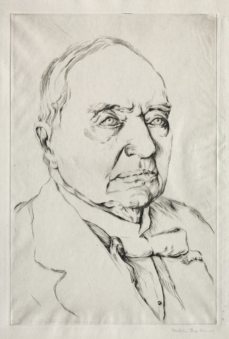 Joseph G. Butler, Jr. by William George Reindel, c. 1918 — digital art print download