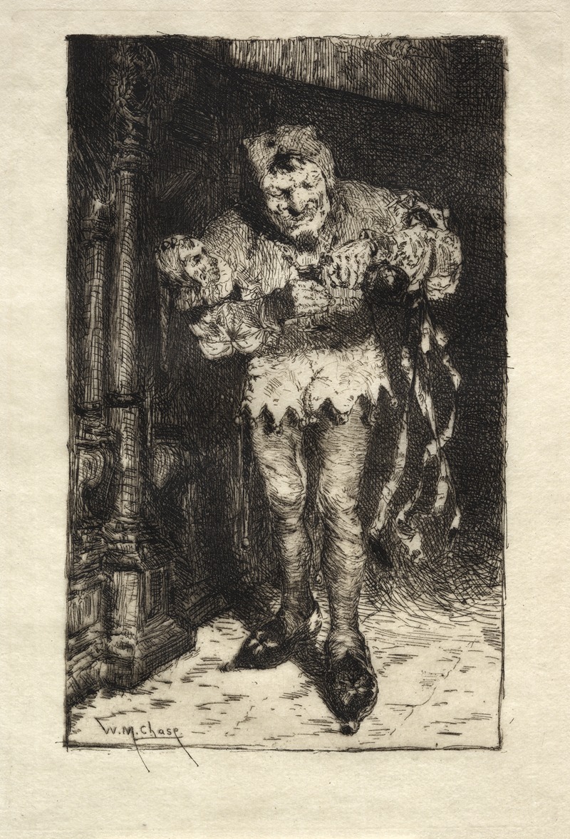 The Jester by Уильям Мерритт Чейз, c. 1890 — digital art print download