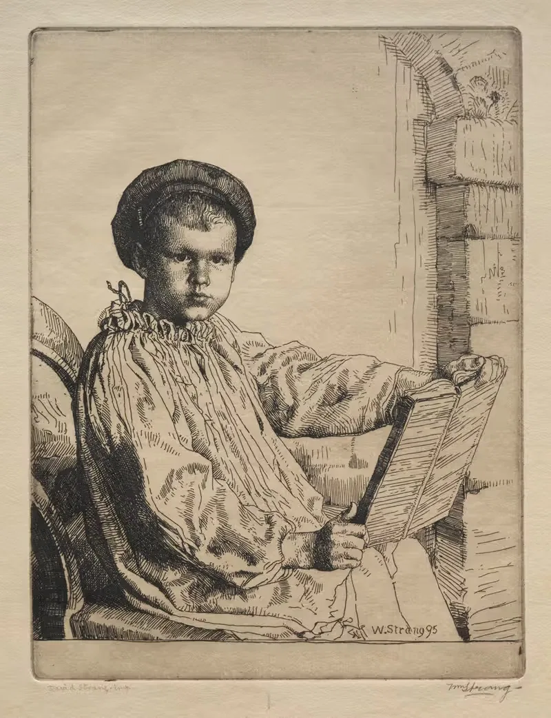 David Strang, No. 1 by William Strang, 1895–1896 — digital art print download