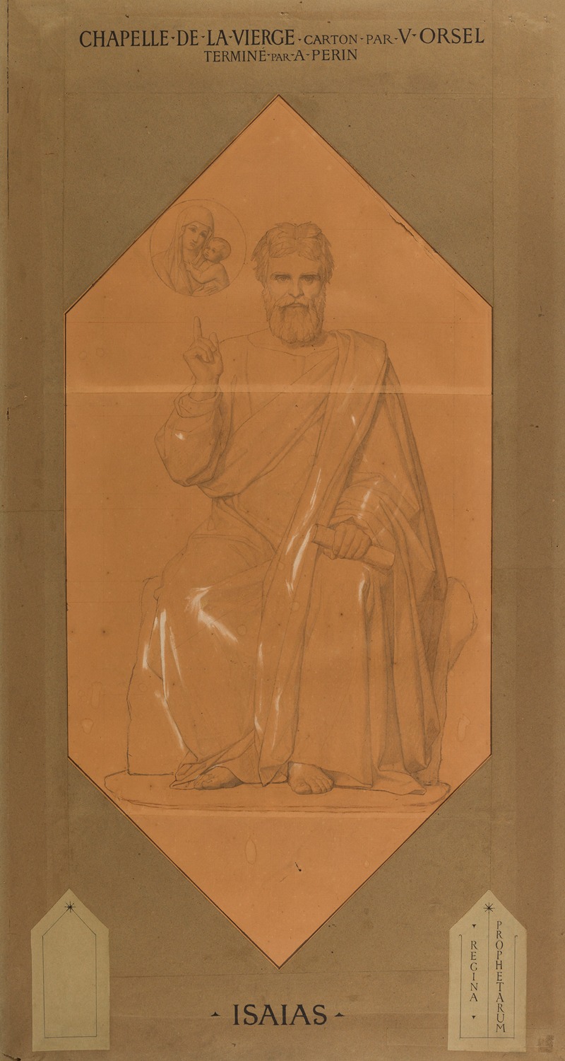 Isaias by Альфонс-Анри Перен, 1834-1850 — digital art print download
