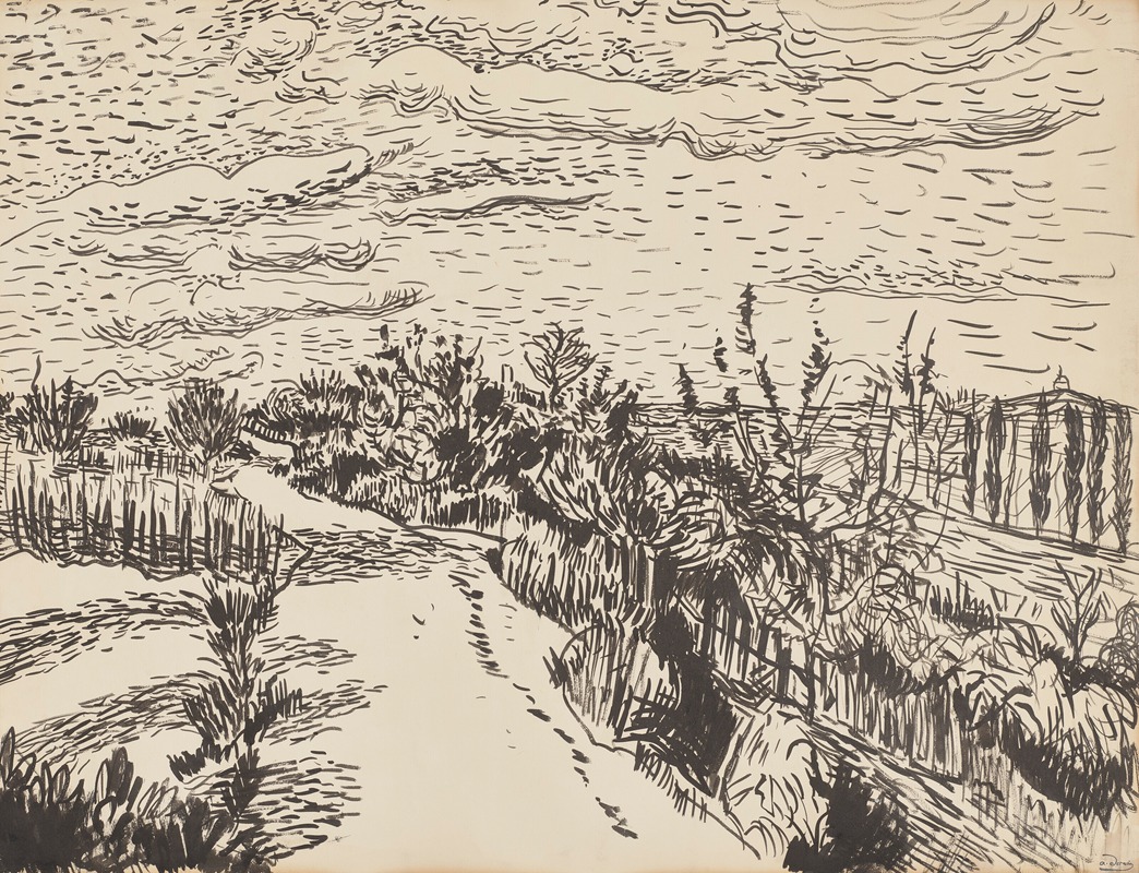 Paysage près de Collioure by Андре Дерен, 1905 — digital art print download