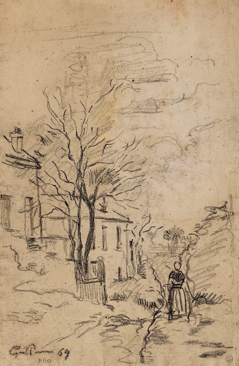 Paysage rural by Арман Гийомэн, 1869 — digital art print download