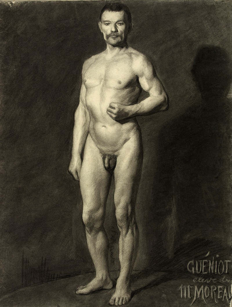 Académie d'homme debout — Arthur-Joseph Gueniot