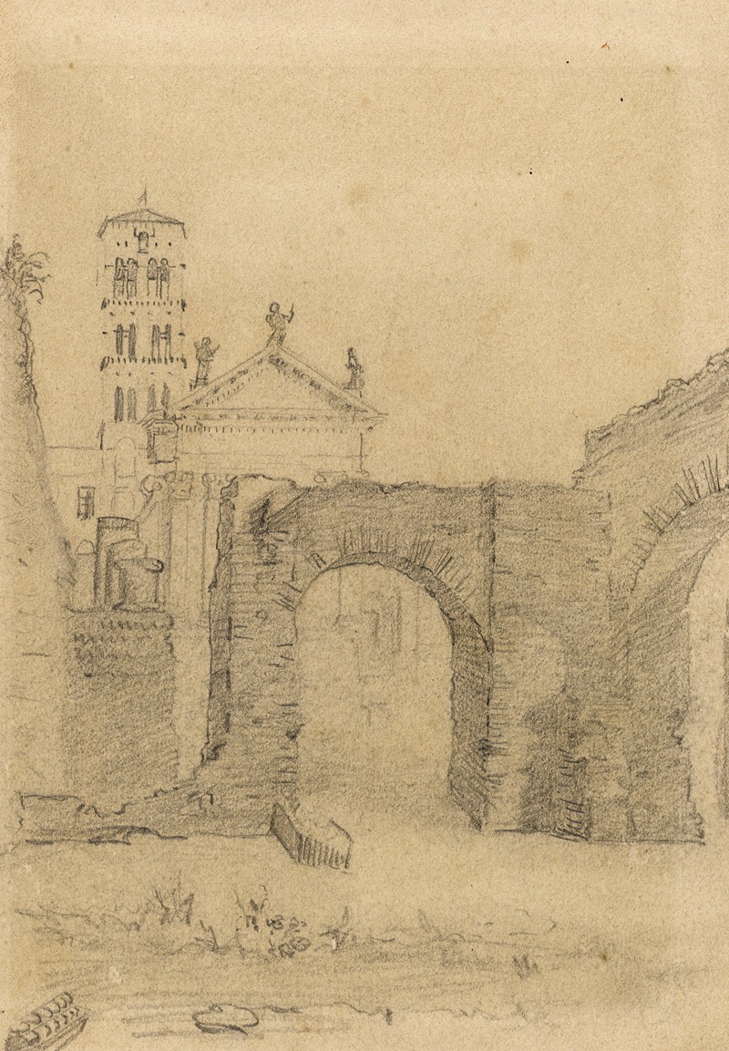 Architectures italiennes by Артур-Жозеф Генье, 1898 — digital art print download