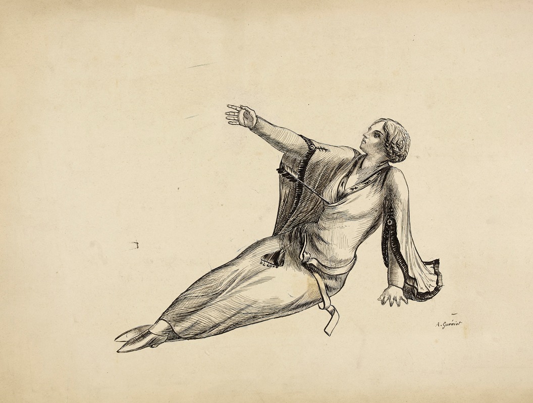 Etude pour le drame Bois ton sang — Arthur-Joseph Gueniot