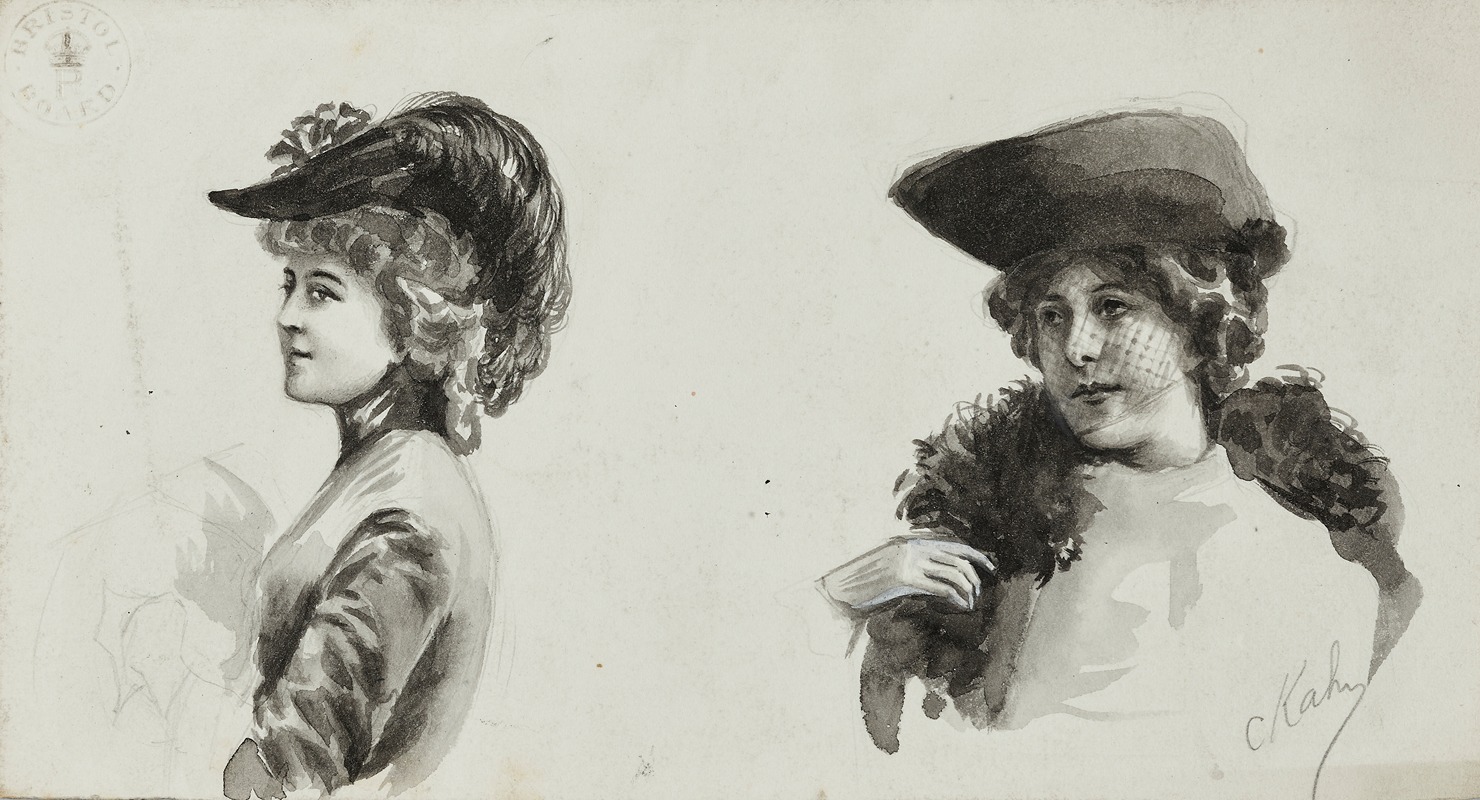 Etude by Сесиль Кан, 1900-1905 — digital art print download