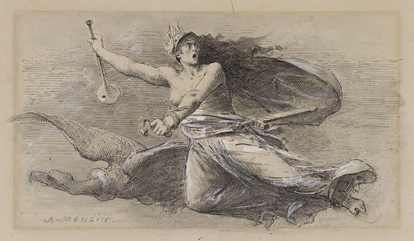 Changement d'horizon by Charles Auguste Mengin, 1886 — digital art print download