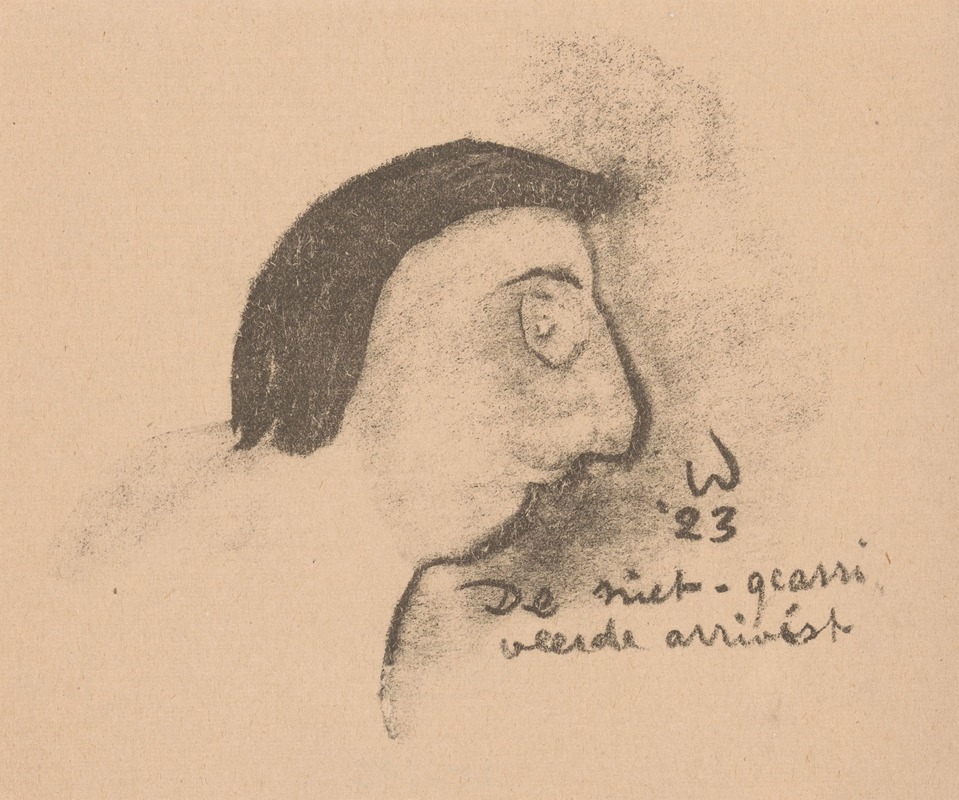 De niet-gearriveerde arrivist by Эрих Вихманн, 1923 — digital art print download