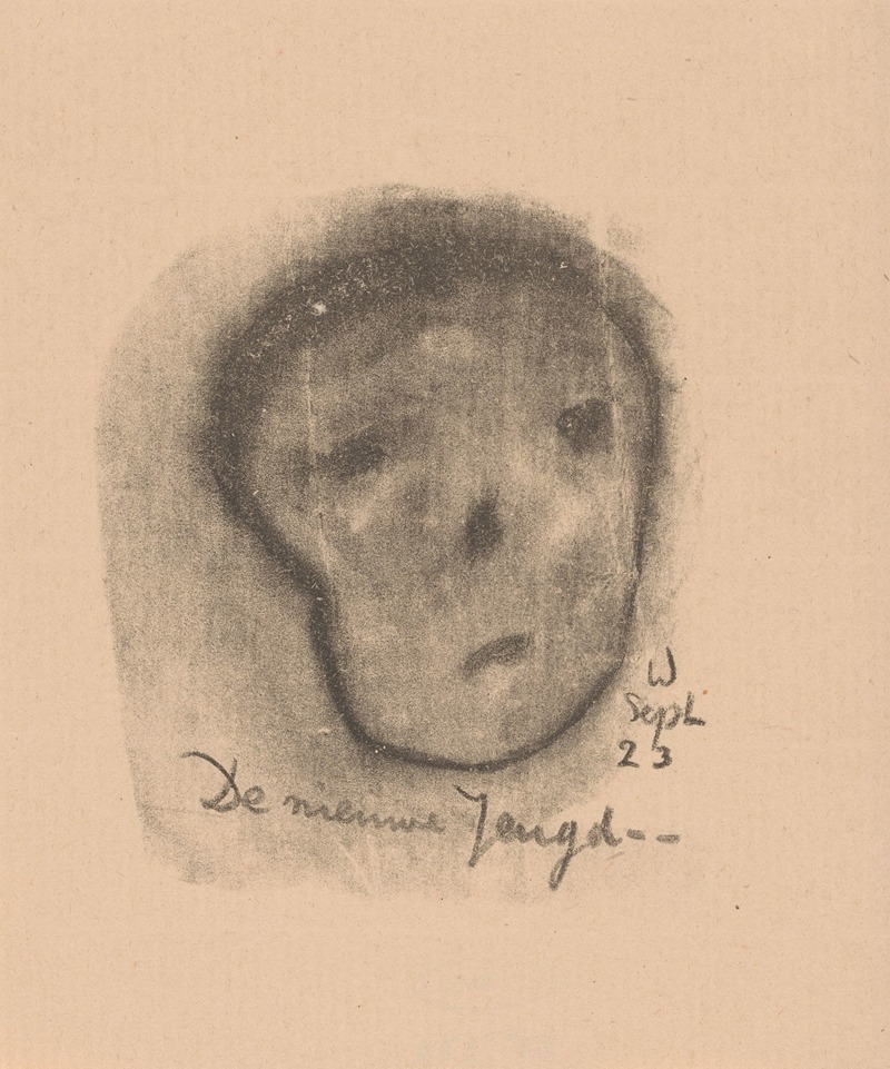 De nieuwe Jeugd by Эрих Вихманн, 1923 — digital art print download