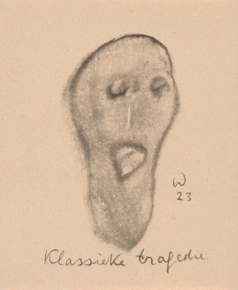 Klassieke tragedie by Erich Wichmann, 1923 — digital art print download