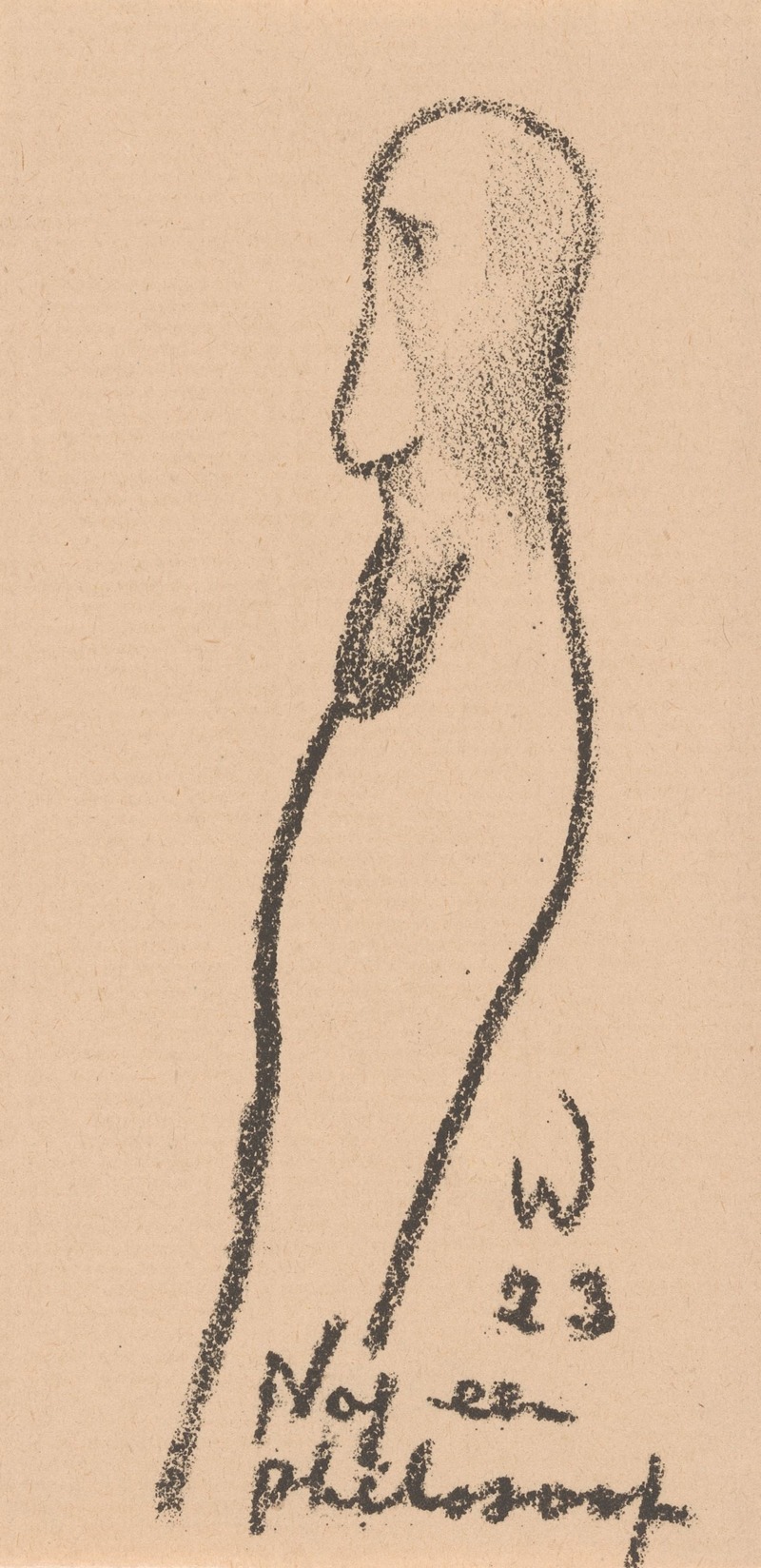 Nog een philosoof by Эрих Вихманн, 1923 — digital art print download