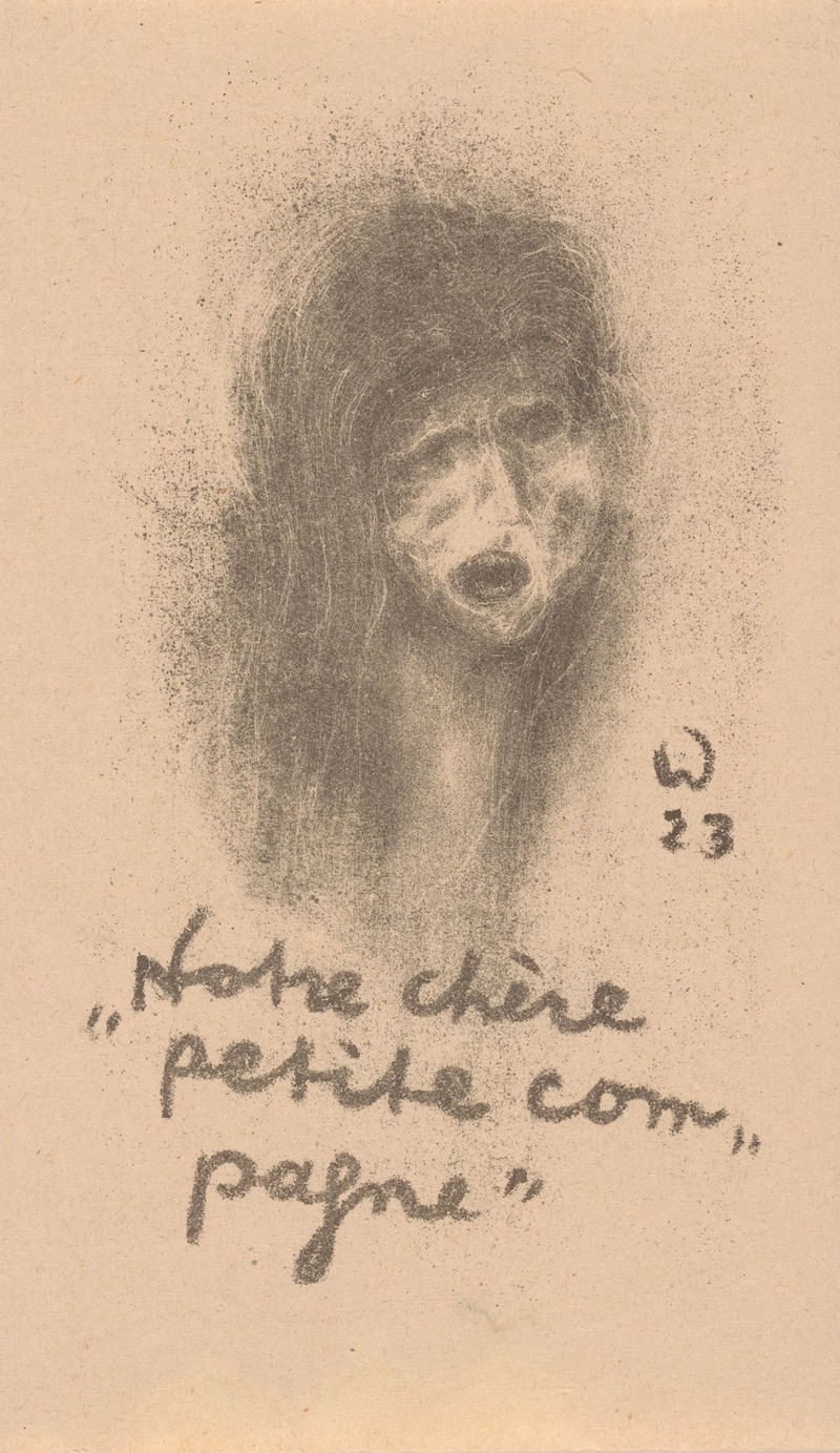 Notre chère petite compagne by Эрих Вихманн, 1923 — digital art print download