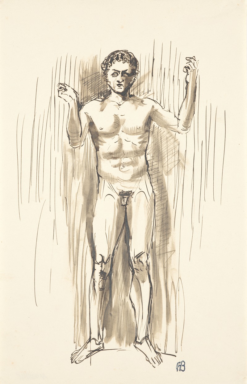 Entwurf zum Redner by Франц Барвиг Старший, 1921 — digital art print download