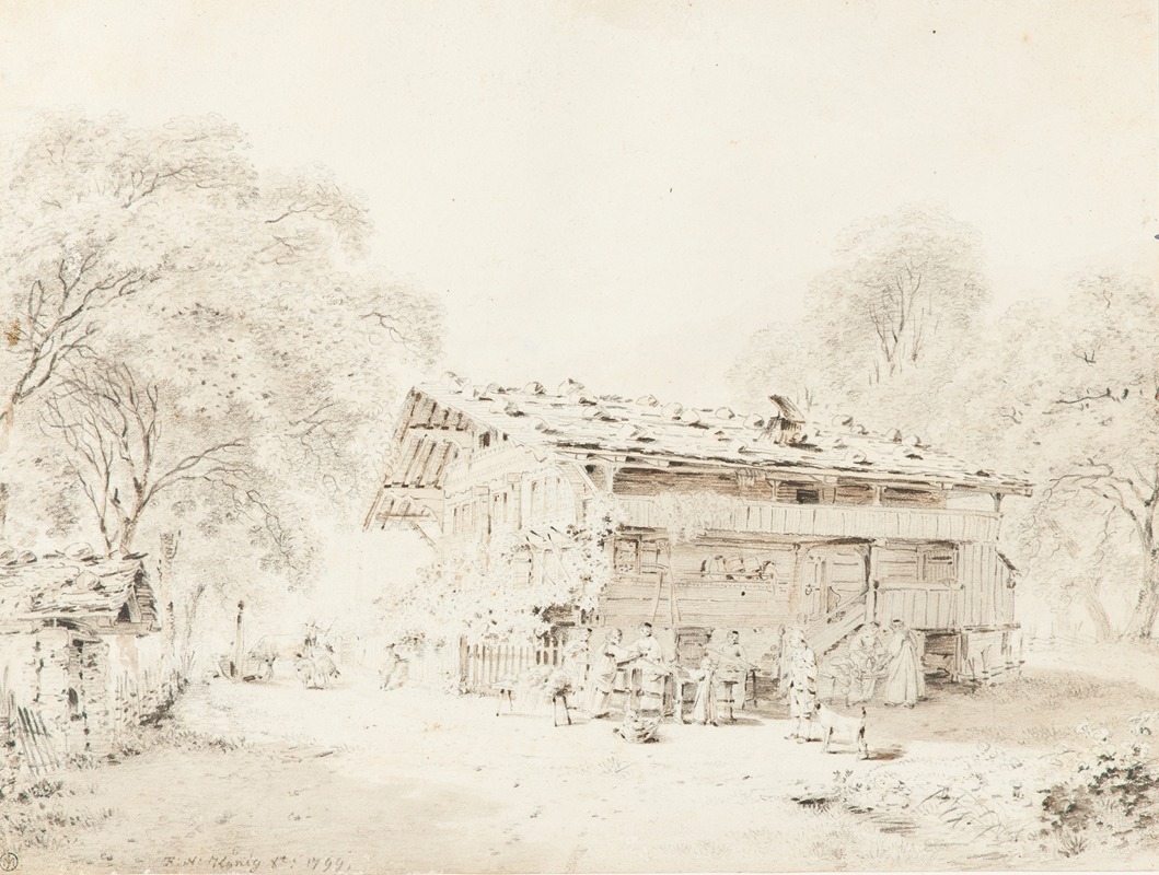 La famille laborieuse — Franz Niklaus König