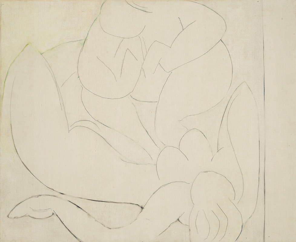 Nymphe et faune (esquisse) by Анри Матисс, 1939 — digital art print download