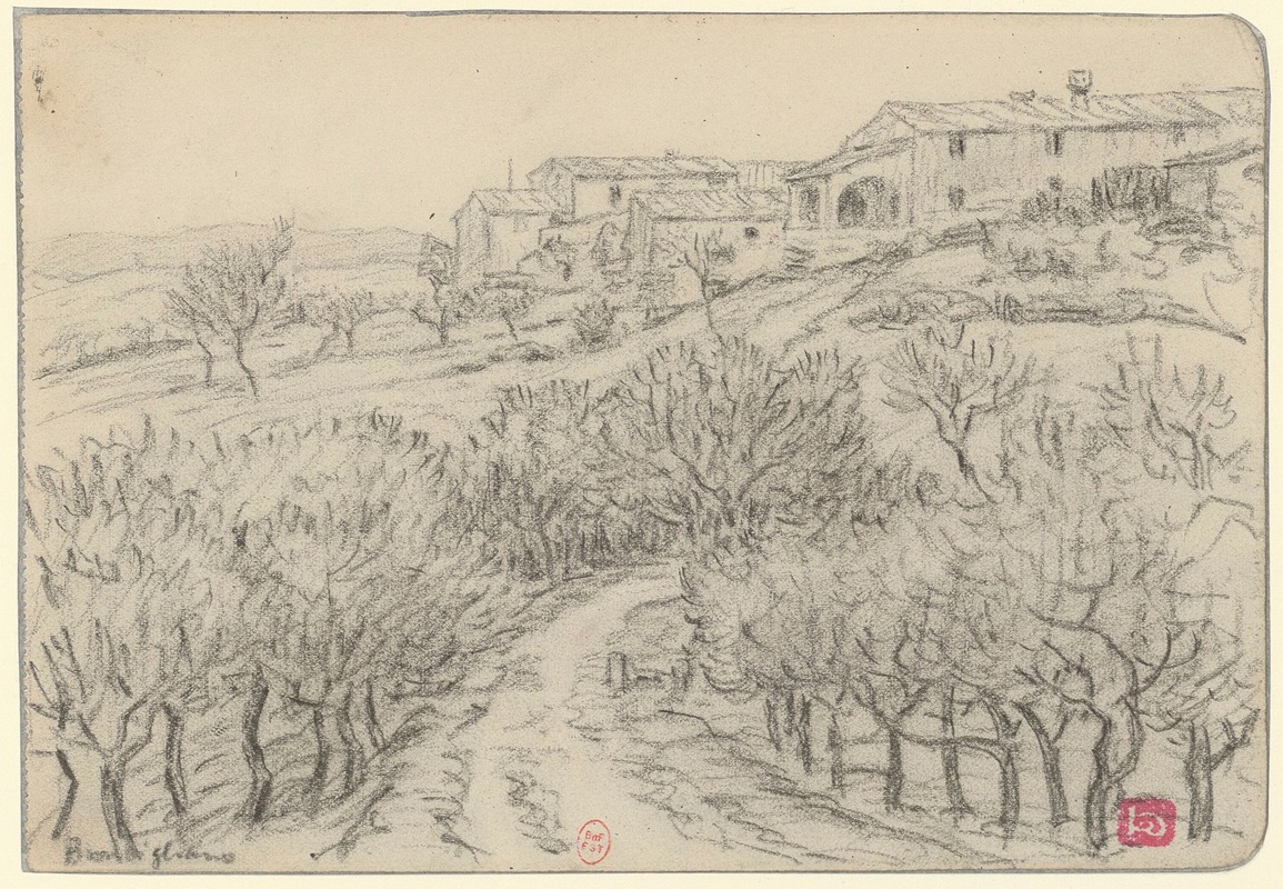 Broncigliano by Анри Ривьер, 1913 — digital art print download