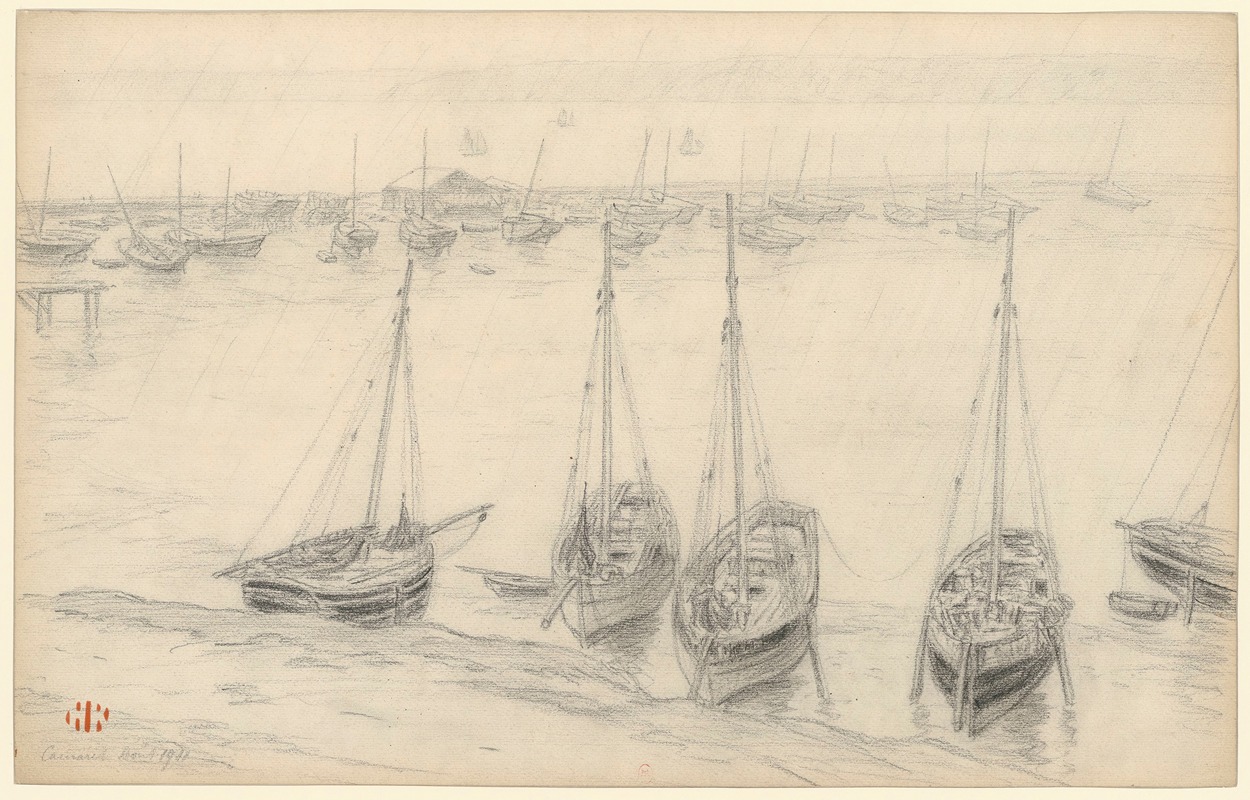 Camaret by Анри Ривьер, 1911 — digital art print download